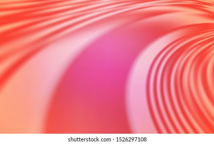 Light Pink vector background with wry lines. Shining colorful illustration in simple style. A completely new design for your business.