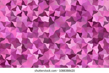 Light Pink vector bandy template. A sample with blurred shapes. The best blurred design for your business.