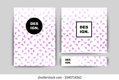 Light Pink vector banner for websites. Booklet with textbox on colorful abstract background. Pattern can be used as a template for calendars.