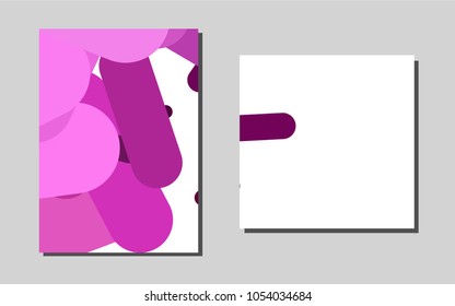 Light Pink vector banner for websites. Web interface on abstract background with colorful gradient. The pattern can be used for any ad, booklets.