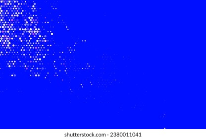 Light Pink vector Beautiful colored illustration with blurred circles in nature style. Modern abstract illustration with colorful water drops. Simple design for your web site.