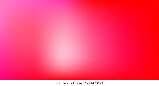 Light Pink vector blur drawing. Blurred abstract gradient illustration in simple style. Multipurpose app design.