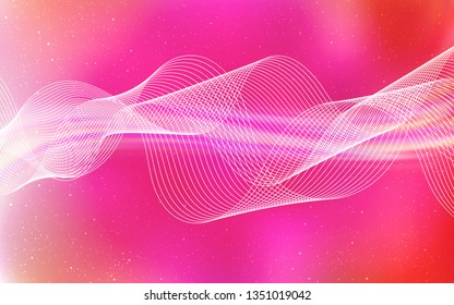 Light Pink vector blurred background. A completely new colored illustration in blur style. Completely new design for your business.