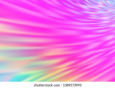 Light Pink vector blurred background. Creative illustration in halftone style with gradient. A completely new template for your design.