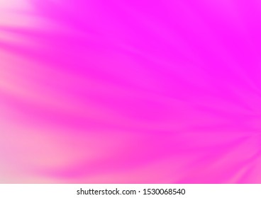 Light Pink vector blurred background. Glitter abstract illustration with an elegant design. A completely new design for your business.