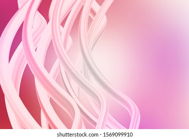 Light Pink vector blurred background. New colored illustration in blur style with gradient. The best blurred design for your business.