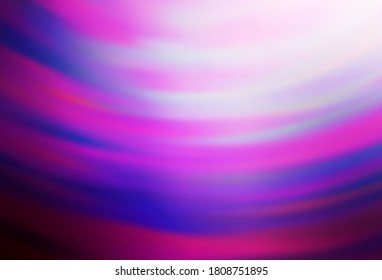 Light Pink vector blurred background. Glitter abstract illustration with gradient design. Background for designs.