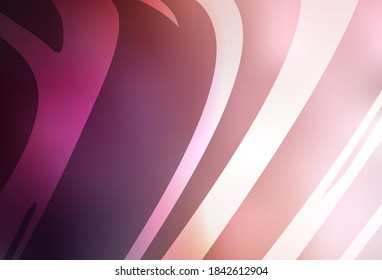 Light Pink vector blurred background. Modern abstract illustration with gradient. Background for designs.