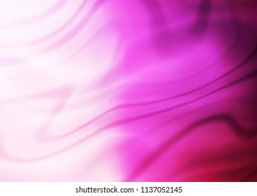 Light Pink vector blurred bright background. Colorful abstract illustration with gradient. The blurred design can be used for your web site.