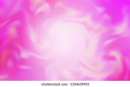 Light Pink vector blurred bright texture. Colorful abstract illustration with gradient. Completely new design for your business.
