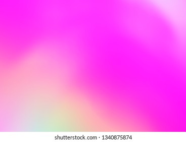 Light Pink vector blurred bright background. Creative illustration in halftone style with gradient. Brand new design for your business.