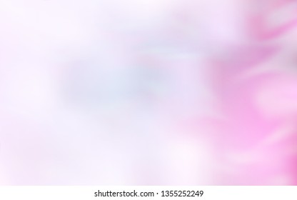 Light Pink vector blurred bright texture. A completely new colored illustration in blur style. New style for your business design.