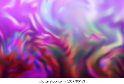 Light Pink vector blurred bright texture. Glitter abstract illustration with gradient design. Blurred design for your web site.