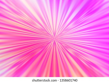 Light Pink vector blurred bright pattern. Colorful illustration in blurry style with gradient. Brand new design for your business.