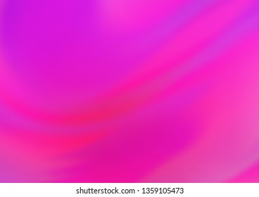 Light Pink vector blurred bright template. A completely new color illustration in a bokeh style. The background for your creative designs.