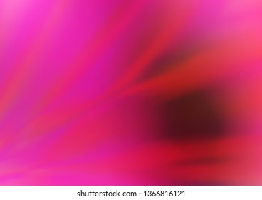 Light Pink vector blurred bright template. Shining colorful illustration in a Brand new style. The best blurred design for your business.
