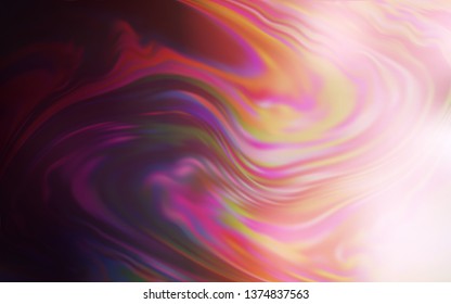 Light Pink vector blurred bright texture. Shining colored illustration in smart style. The best blurred design for your business.