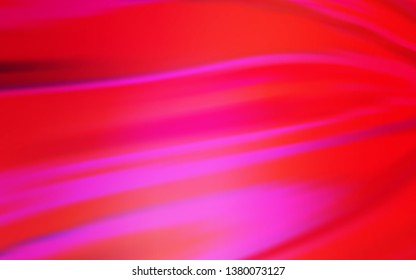 Light Pink vector blurred bright pattern. Colorful illustration in abstract style with gradient. The best blurred design for your business.