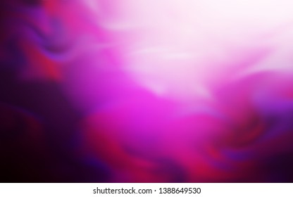 Light Pink vector blurred bright texture. New colored illustration in blur style with gradient. Background for designs.