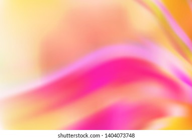 Light Pink vector blurred bright texture. Glitter abstract illustration with gradient design. Elegant background for a brand book.