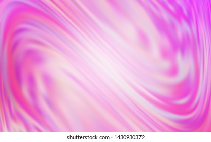 Light Pink vector blurred bright pattern. An elegant bright illustration with gradient. New style design for your brand book.