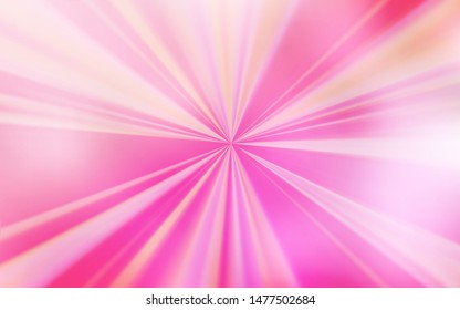 Light Pink vector blurred bright texture. Colorful abstract illustration with gradient. Smart design for your work.