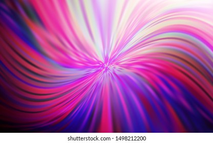 Light Pink vector blurred bright template. A completely new colored illustration in blur style. Smart design for your work.