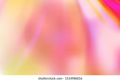 Light Pink vector blurred bright texture. Creative illustration in halftone style with gradient. The best blurred design for your business.