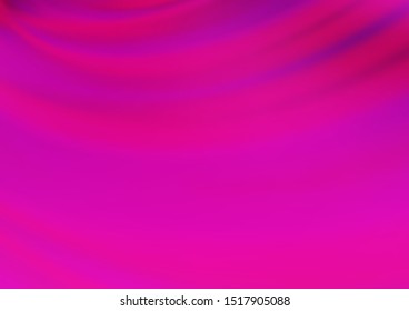 Light Pink vector blurred bright background. Glitter abstract illustration with an elegant design. The template can be used for your brand book.