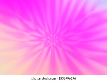 Light Pink vector blurred bright pattern. A completely new color illustration in a bokeh style. A new texture for your design.