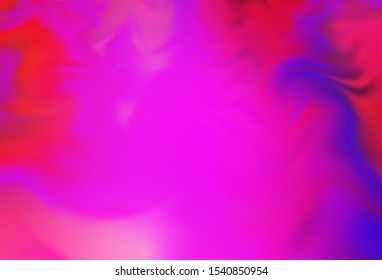 Light Pink vector blurred bright template. Glitter abstract illustration with gradient design. New way of your design.