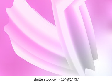 Light Pink vector blurred bright texture. Shining colorful illustration in smart style. Elegant background for a brand book.