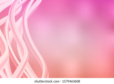 Light Pink vector blurred bright texture. Glitter abstract illustration with gradient design. New design for your business.