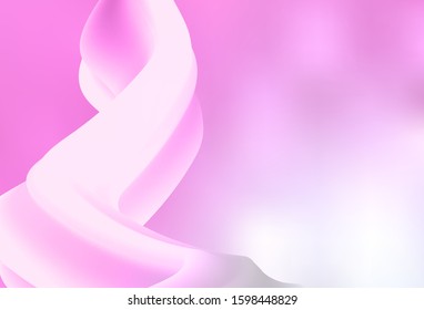Light Pink vector blurred bright pattern. Colorful abstract illustration with gradient. New style for your business design.