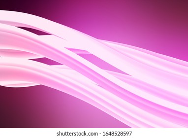 Light Pink vector blurred bright template. A completely new colored illustration in blur style. New style design for your brand book.