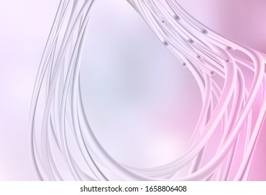 Light Pink vector blurred bright texture. New colored illustration in blur style with gradient. Completely new design for your business.