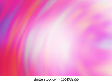 Light Pink vector blurred bright pattern. A completely new colored illustration in blur style. The best blurred design for your business.