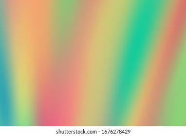 Light Pink vector blurred bright template. Colorful abstract illustration with gradient. Elegant background for a brand book.