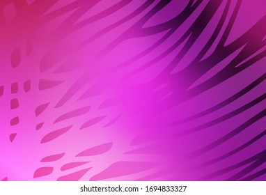 El vector rosa claro difuminó la textura brillante. Una ilustración de color completamente nueva en un estilo borroso. Fondo para un teléfono móvil.