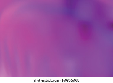 Light Pink vector blurred bright texture. Modern abstract illustration with gradient. Elegant background for a brand book.