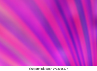 Light Pink vector blurred bright pattern. An elegant bright illustration with gradient. The best blurred design for your business.