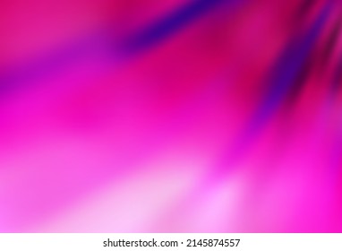 Light Pink vector blurred bright texture. New colored illustration in blur style with gradient. New way of your design.