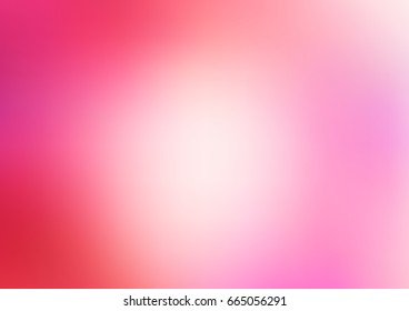 Light Pink vector blurred bright background. Modern geometrical abstract illustration with gradient. The textured pattern can be used for background.