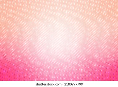 Light Pink vector Blurred bubbles on abstract background with colorful gradient. Beautiful colored illustration with blurred circles in nature style. Wallpaper for a cell phone.