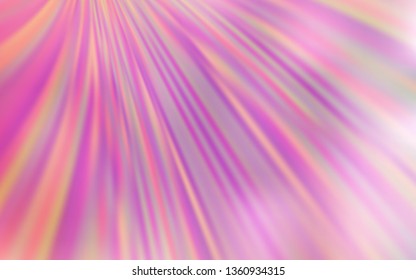Light Pink vector blurred and colored pattern. New colored illustration in blur style with gradient. Completely new design for your business.