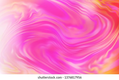 Light Pink vector blurred and colored pattern. A completely new colored illustration in blur style. Blurred design for your web site.