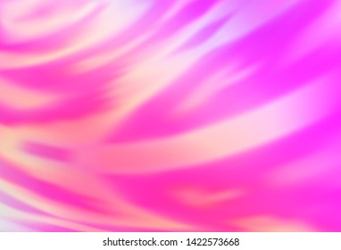Light Pink vector blurred and colored pattern. Colorful abstract illustration with gradient. New style design for your brand book.