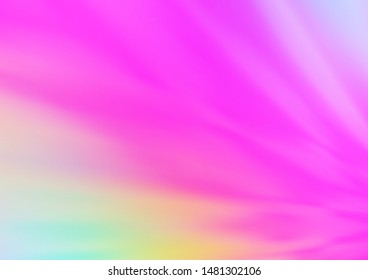 Light Pink vector blurred and colored background. An elegant bright illustration with gradient. Brand new design for your business.