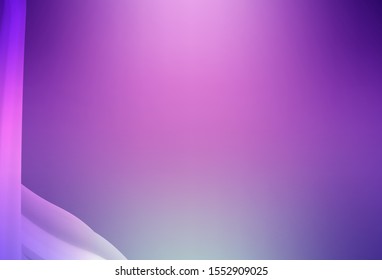 Light Pink vector blurred and colored pattern. Creative illustration in halftone style with gradient. Background for designs.