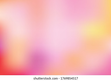 Light Pink vector blurred and colored pattern. New colored illustration in blur style with gradient. Elegant background for a brand book.